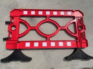 Signalisatiehek of veiligheidshek kunststof